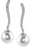 South Sea Pearl & Diamond Celeste Earrings