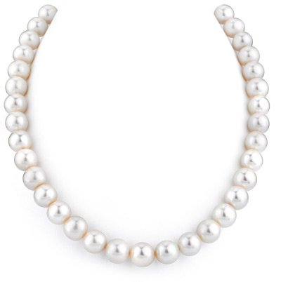 Pearl Necklace Freshwater on 10 11mm White Freshwater Pearl Necklace