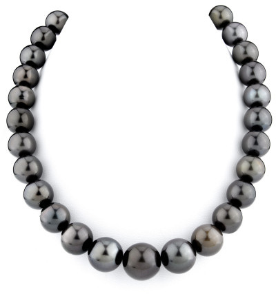 12-15mm Chocolate Tahitian South Sea Pearl Necklace