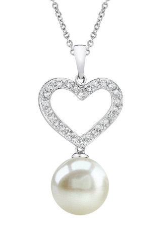 South Sea Pearl of the Heart Pendant