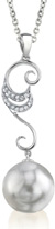 South Sea Pearl & Diamond Opera Pendant