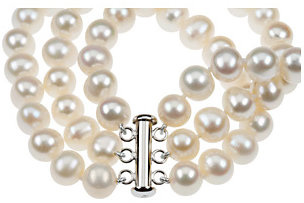freshwater cultured pearl bracelet clasp