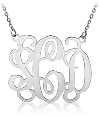 Top Five Monogram Jewelry for Mom