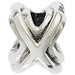 XOXO Bead in Sterling Silver