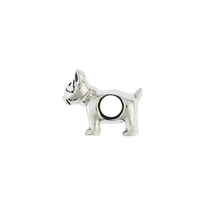 Pitbull Bead in Sterling Silver