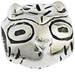 Owl Bead in Sterling Silver