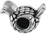 Turkey Bead in Sterling Silver