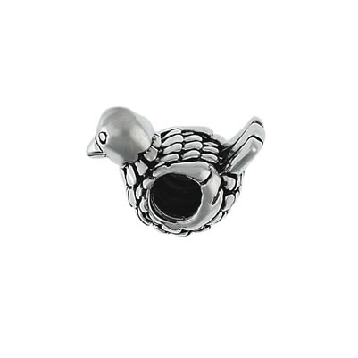 Turkey Bead in Sterling Silver