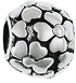 Flower Petals Bead in Sterling Silver