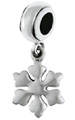 Snowflake Dangle in Sterling Silver