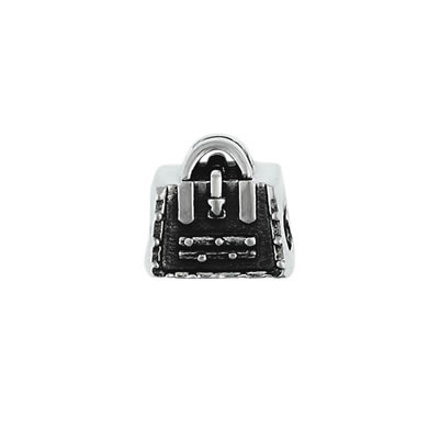 Hand Bag Bead in Sterling Silver