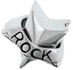 Rock Star Bead in Sterling Silver