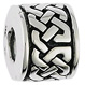 Celtic Bead in Sterling Silver