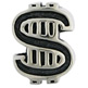 Money $ Bead in Sterling Silver