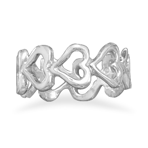 Sterling Silver Heart Ring