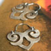Maya Hoop Earrings in Sterling Silver