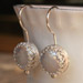 Tudor Style Pearl Earrings