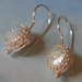Sterling Silver Tudor Pearl Earrings