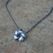 Sterling Silver Plumeria Necklace