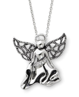 Angel of Gratitude Sterling Silver Pendant