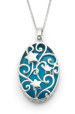 Sterling Silver Dream Bigger Pendant