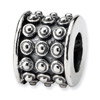 .925 Sterling Silver Bali Bead