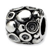 Sterling Silver Dots Bali Bead