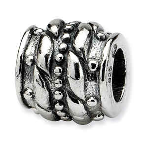 Sterling Silver Bali Bead