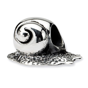 .925 Sterling Silver SnailBead