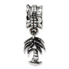 Sterling Silver Palm Tree Dangle Bead