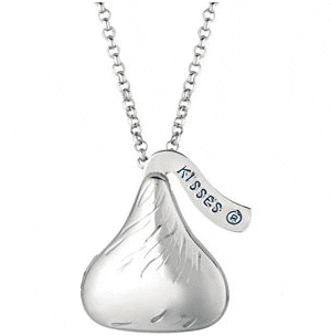 HERSHEY'S KISSES Necklace in Sterling Silver