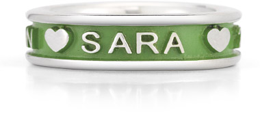 Sterling Silver Personalized Ring