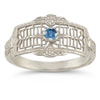 Vintage Filigree Diamond Ring 