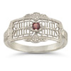 Gemstone Filigree Ring