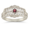 Gemstone Filigree Ring