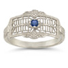 Gemstone Filigree Ring
