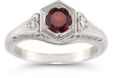 Why Choose a Garnet Engagement Ring?