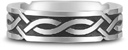 Antiqued Celtic Annan Wedding Band