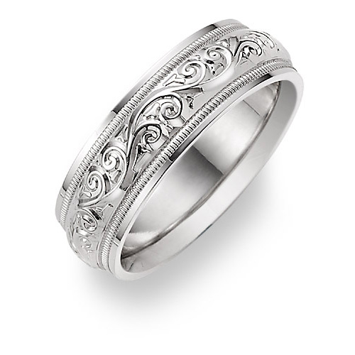 Stunning White Gold Wedding Bands for Men and Women