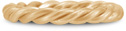 Weaved Rope Wedding Band in 14K Yellow Gold
