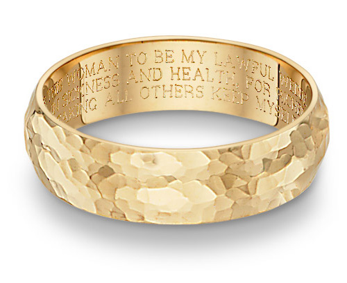 Renew Your Wedding Vows with Pure Gold Rings