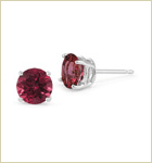 Gemstone Stud Earrings
