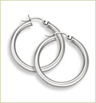Gold Hoop Earrings