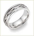 White Gold Wedding Bands