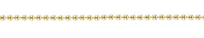 Gold Ball Bead Chain Necklaces