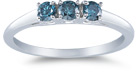 Blue Diamond Rings