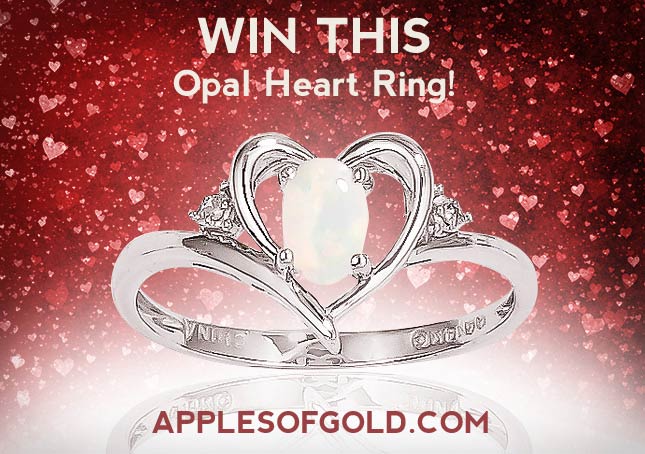 Enter to Win an Opal Heart Ring!