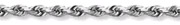 White Gold Rope Bracelets