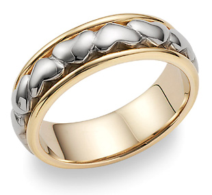 Wedding ring closest to heart