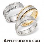 Hammered Wedding Bands that are Ready for Anything
